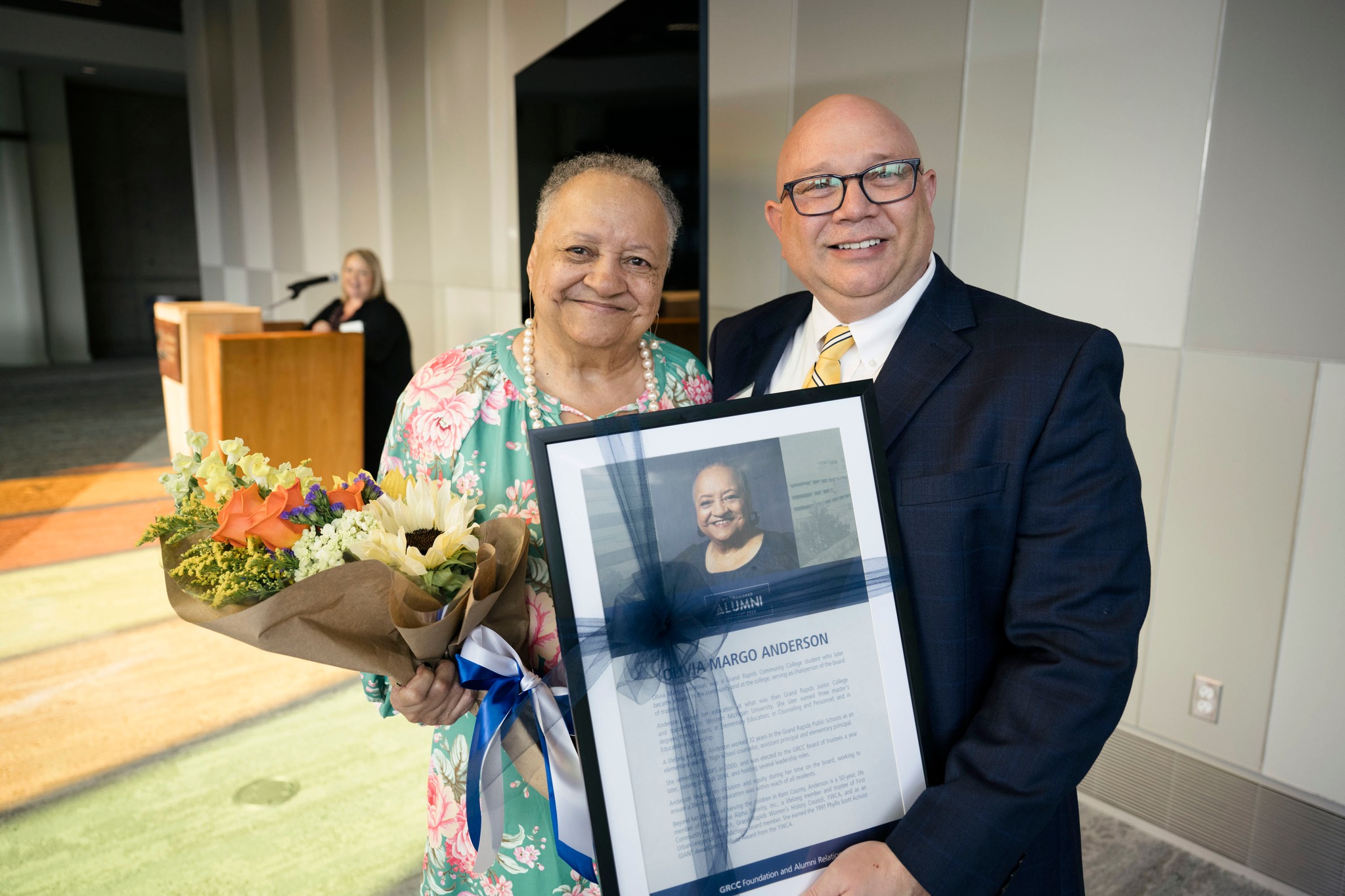 GRCC community mourns the loss of Distinguished Alumna Olivia Margo